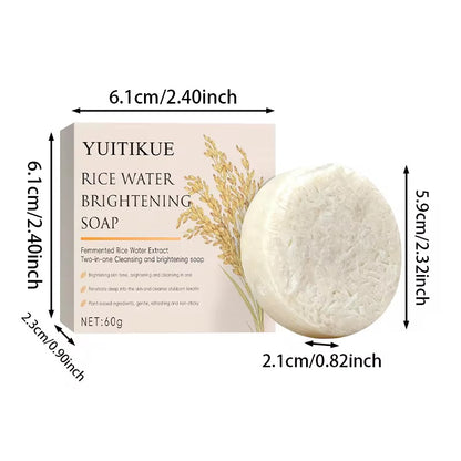 Organic Rice Water Brightening Skincare Soap
