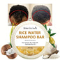 Organic Rice Water Cold Pressed Shampoo Soap for Hair Care Without Silicone, Cleanses the Scalp, Nourishes Hair & Controls Oil