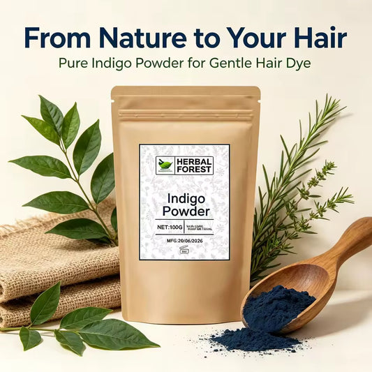 Organic Indigo Powder for Hair Ancient Beauty (100 grams)