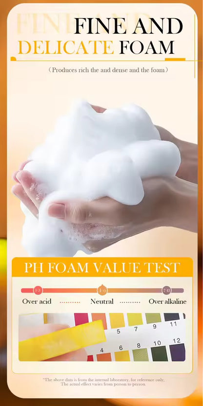 Organic Honey Cold Pressed Shampoo Soap for Hair Care Without Silicone, Cleanses the Scalp, Nourishes Hair & Controls Oil