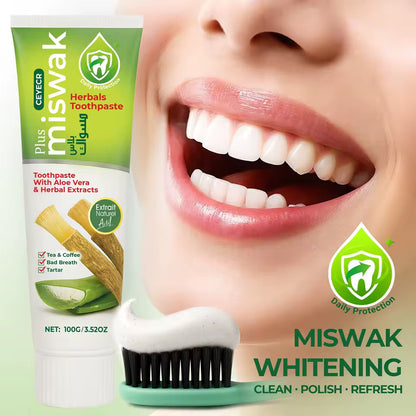 Miswak Herbal Toothpaste Organic Oral Care