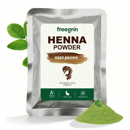 Organic Henna Powder 3 Shades for Hair Ancient Beauty (100 grams)