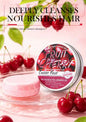Organic Fruit Cherry Cold Pressed Shampoo Soap for Hair Care Without Silicone, Cleanses the Scalp, Nourishes Hair & Controls Oil
