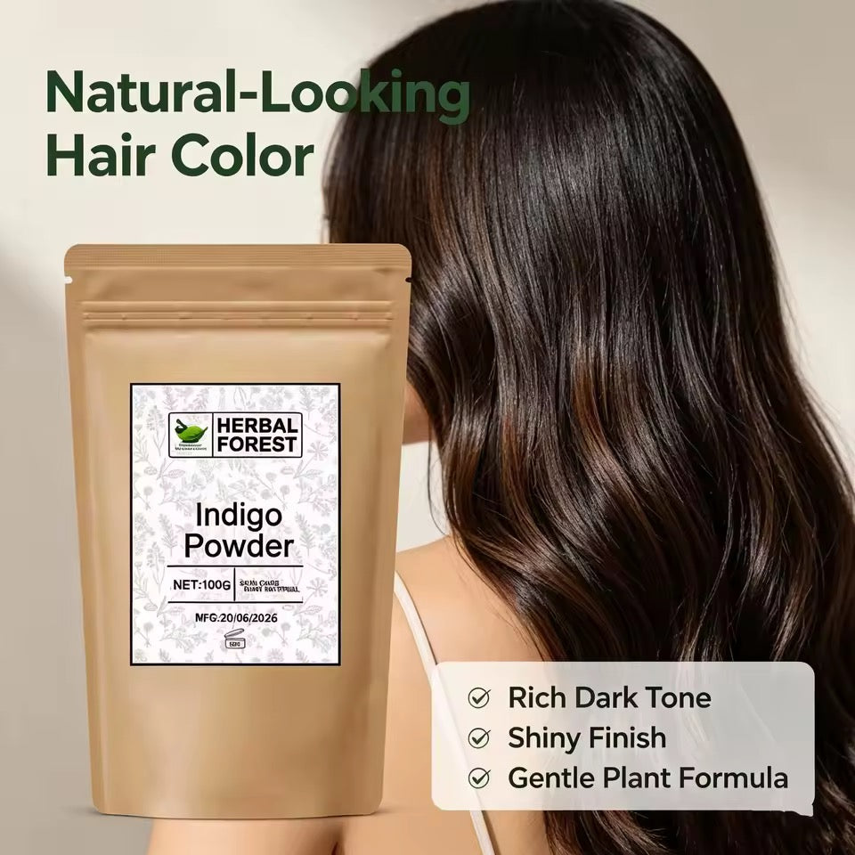Organic Indigo Powder for Hair Ancient Beauty (100 grams)