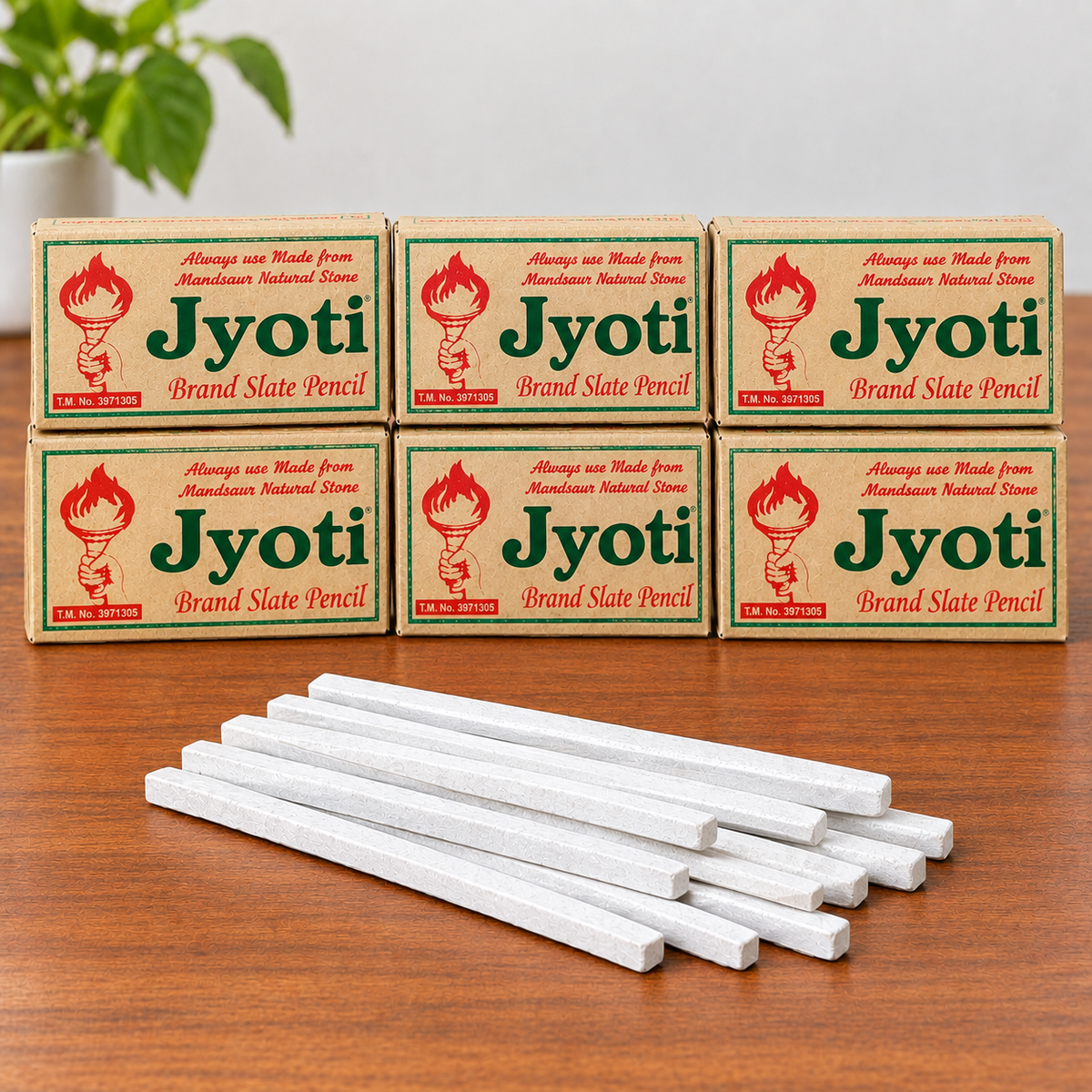 Jyoti 6 Boxes Slate Pencil