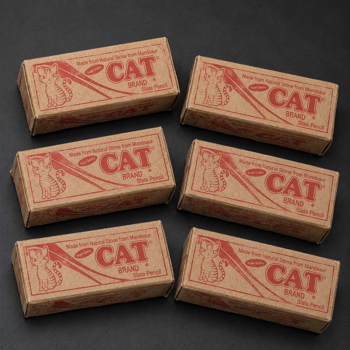CAT 6 Boxes Slate Pencil