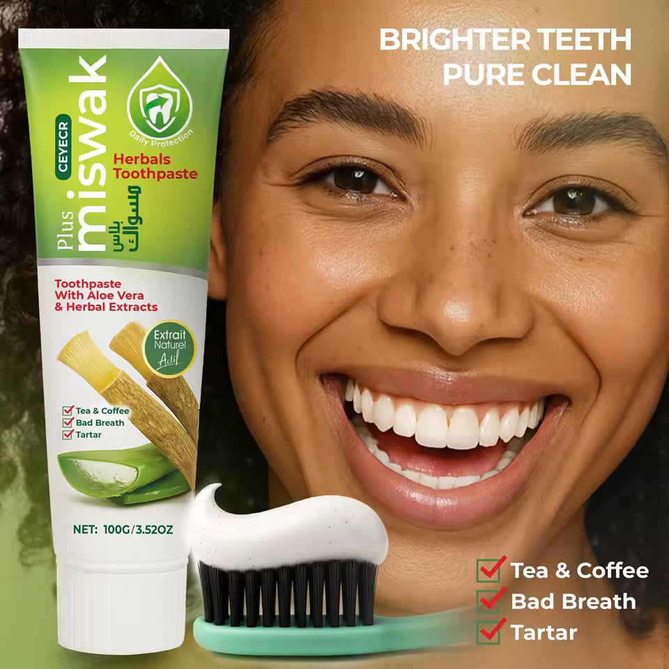 Miswak Herbal Toothpaste Organic Oral Care