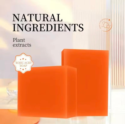 Kojic Acid Soap with Vitamin C,Turmeric, Retinol, Shea Butter & Vitamin E - Organic Skincare